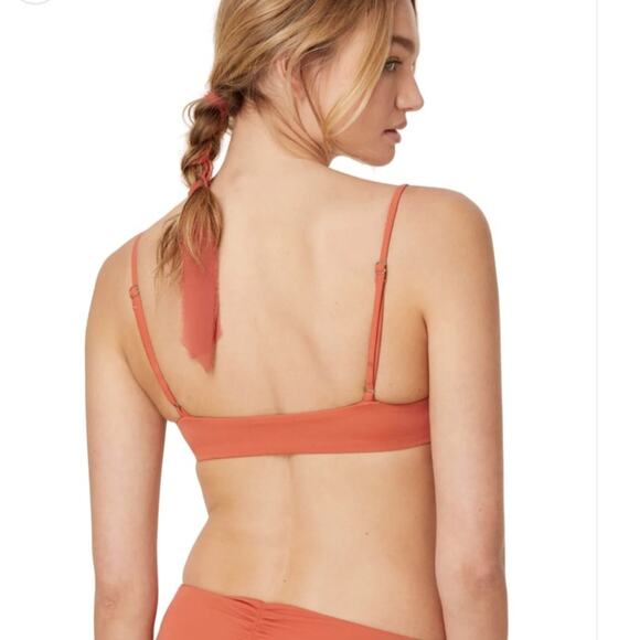NWT Andie Swim The Symi Top Size XL Color Cedar - Picture 2 of 5